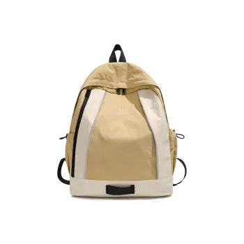 GOBLIN SHARKS 1759 Oxford Backpack Regular Unisex Khaki/Orange/Purple