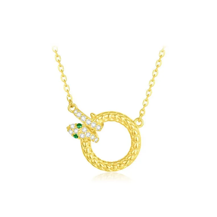 Happy Tide S925 Silver Necklaces Women's-0