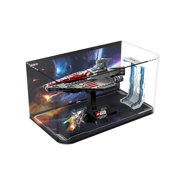 KGBOX 75404 Star Wars Collection Hoth Attack Ship Acrylic Display Case Model Accessories-7