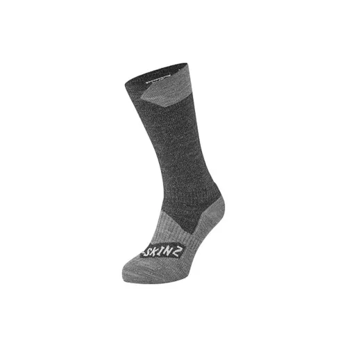 SEALSKINZ 1 팩 그레이 남녀공용 크루 삭스