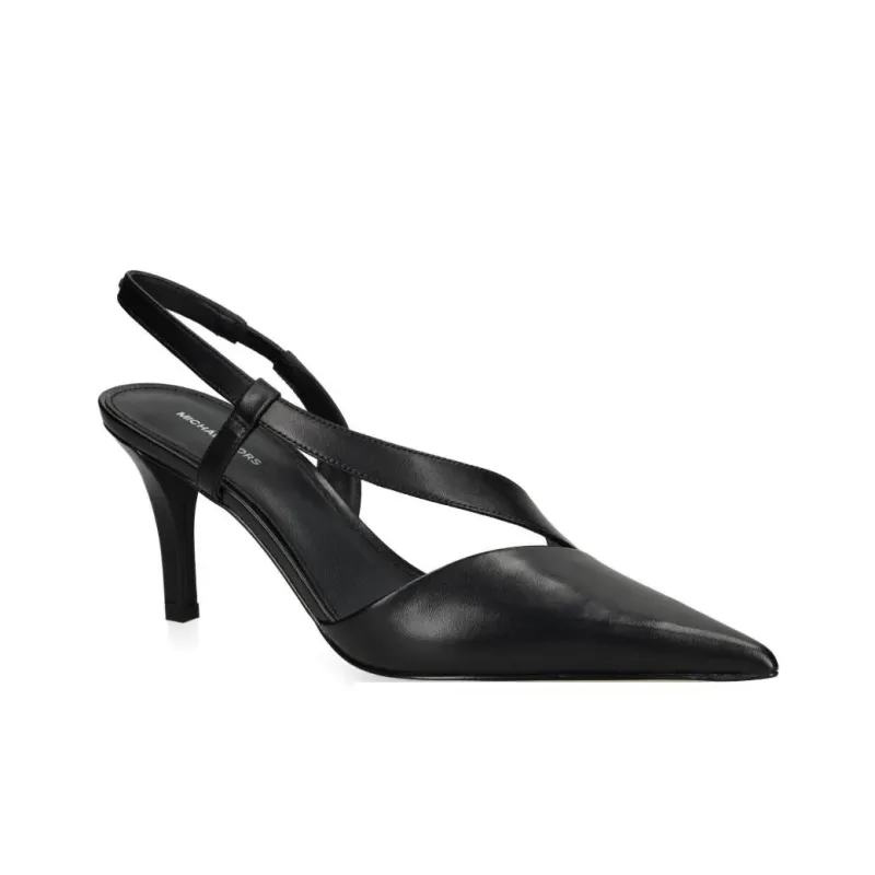 MICHAEL KORS Jaida Slim Heel High Heels 8cm Women's Black-2