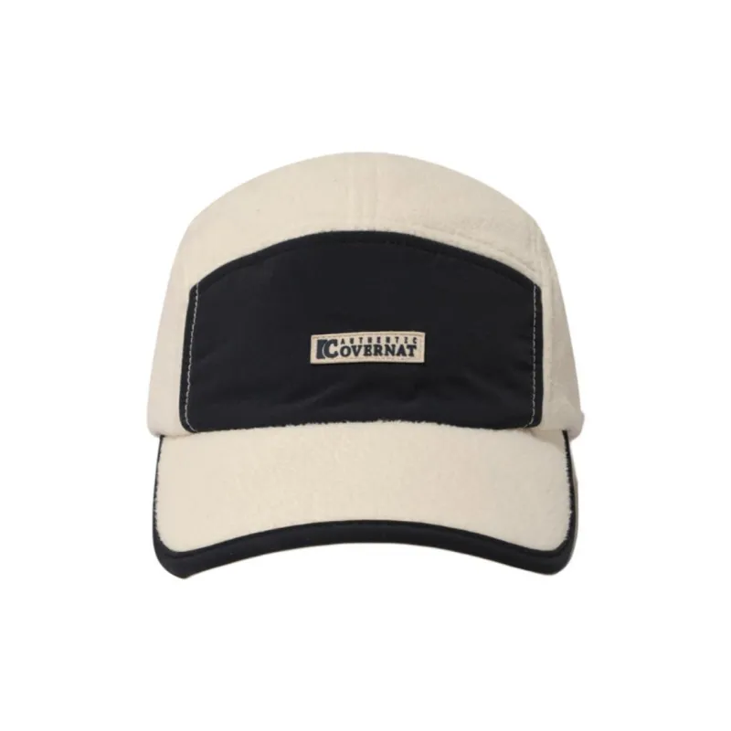 COVERNAT Sheepskin, Wool Baseball Caps Unisex White-1