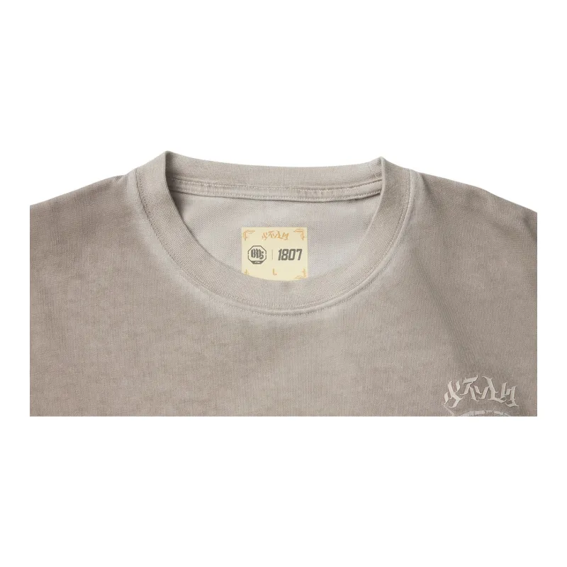 LiNing BadFive T Shirt Men's Rock Ridge Gray-4