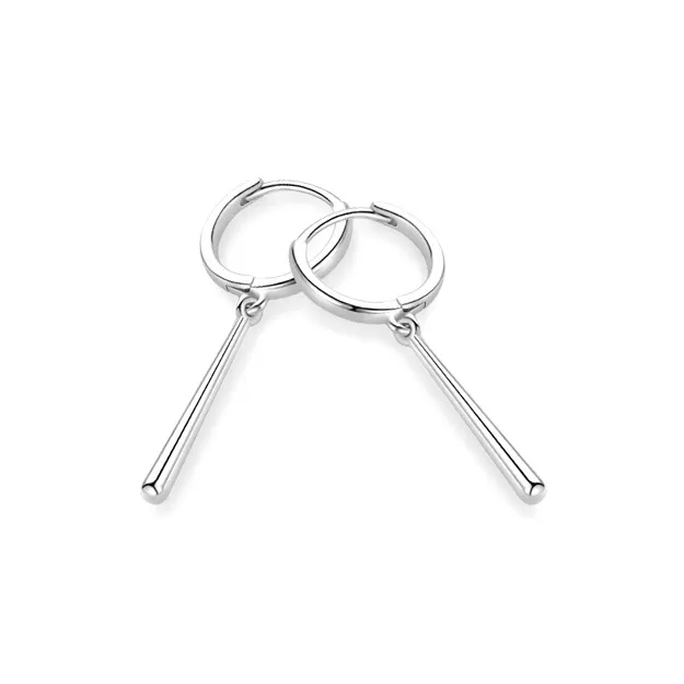 ETAHLOVE S925 Silver Earrings Unisex-0