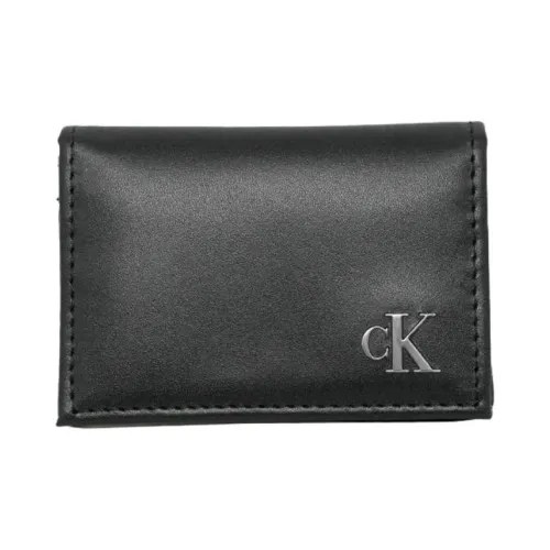 CALVIN KLEIN Leather Wallet Men's Black