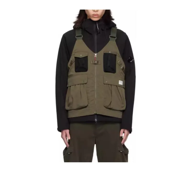 NANGA Vests Men Olive Green-0
