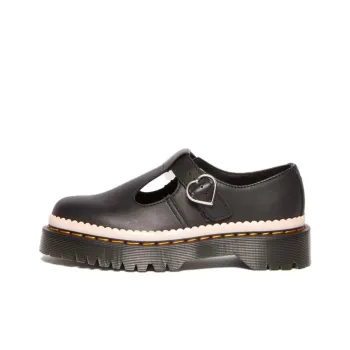 Dr.Martens 1460 POLLEY BEX Casual Single Shoes 3.5cm Women's Black Pink