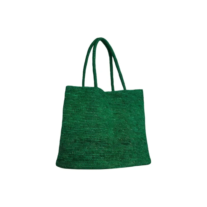 THE ROW Raffia Tote Bag, Shopping Bag, Handbag Women's Green-1