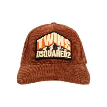 DSQUARED 2 Logo Appliqué Distressed Baseball Cap