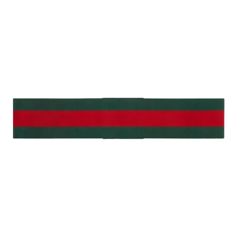 GUCCI Canvas Bag Strap Men's Red/Green-1