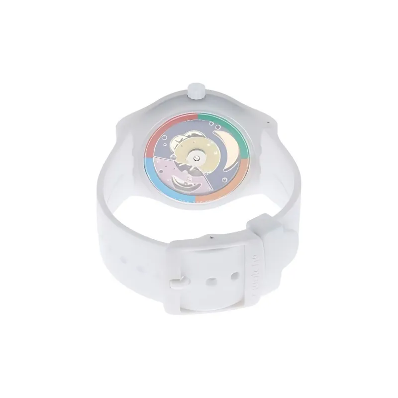 SWATCH Unisex 42mm White Watch SUTW400-4