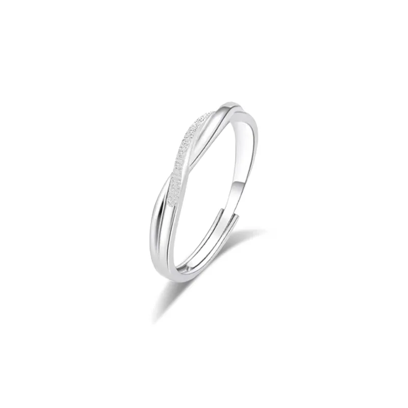 Love Jewelry 999 Fine Silver Rings Unisex-2