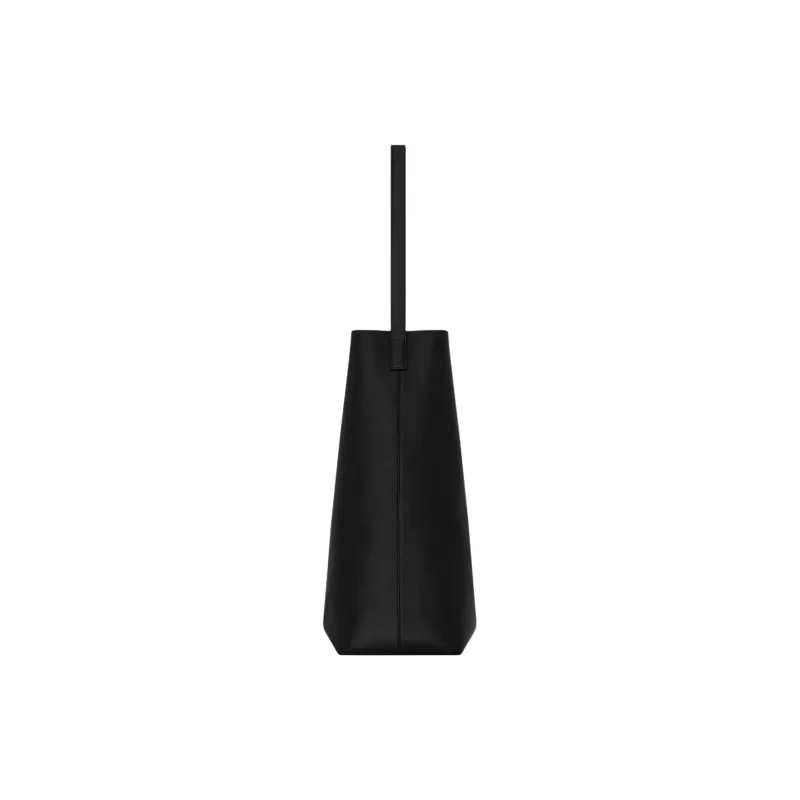 SAINT LAURENT Calfskin Hobo Bag Shoulder Bag Tubas Women's Black-3