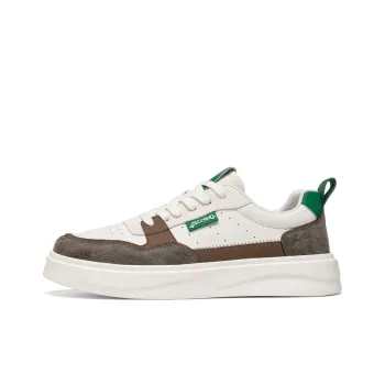 JKEM Slip Resistant Cushioning Abrasion Resistant Low Top Skateboard Shoes Men's