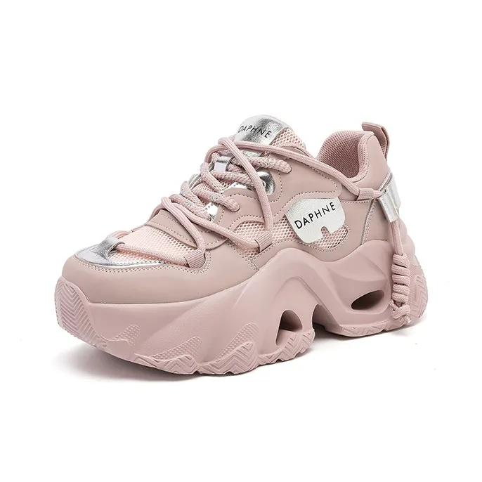 DAPHNE Anti-Slip Wear-Resistant Low-Top Chunky Sneakers Women's-8