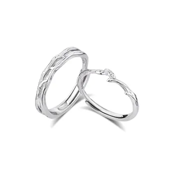 CHINA GOLD Sterling Silver Rings Unisex