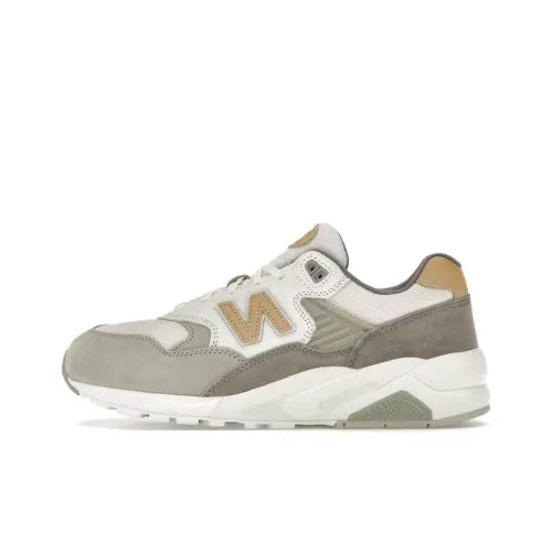 KITH x New Balance NB 580 Anti Slip Wear Resistant Low Top Casual Running Shoes Unisex Beige