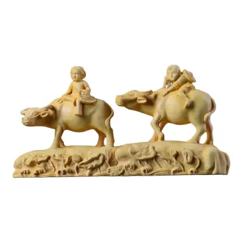 Finger Carpenter Boxwood Ornaments Unisex