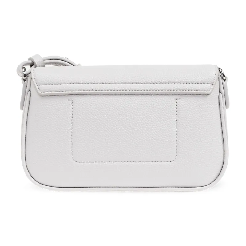 EMPORIO ARMANI Polyurethane Shoulder Bag Women's Gray-2