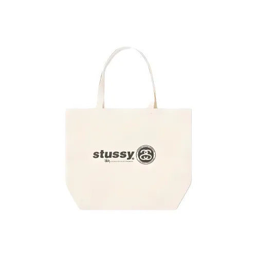 Stussy Canvas Hanging Bag Canvas Bag Handbag Unisex White