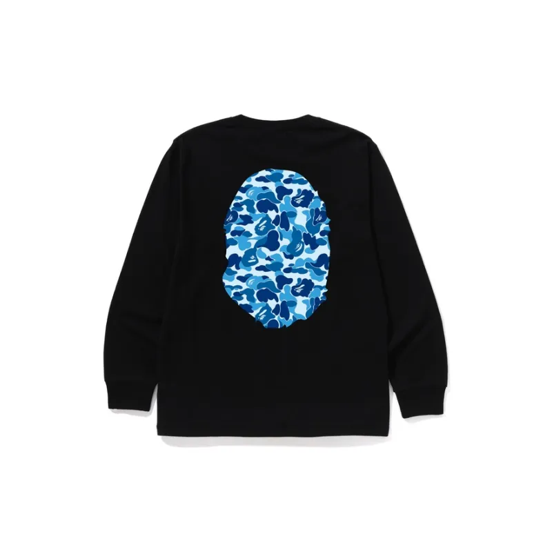 Bape Abc Camo Big Ape Head L/S Tee-1