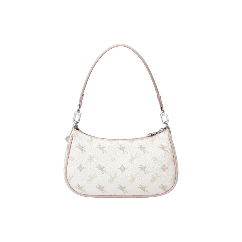 NUCELLE PVC Dumpling Bag Shoulder Bag Crossbody Bag Medium Size Women's Peachy Pink-3