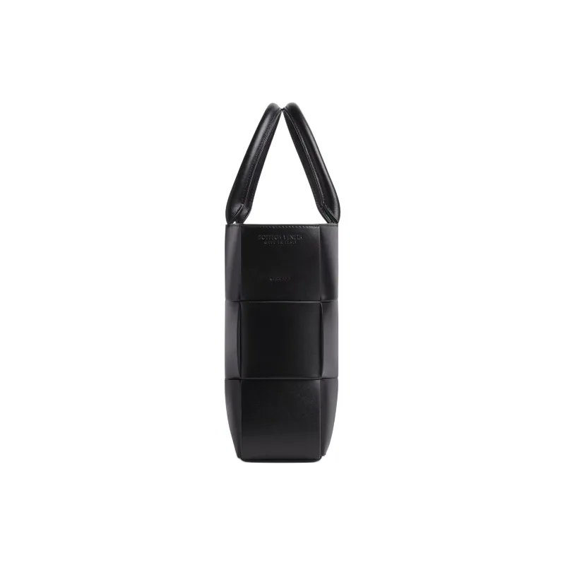 Bottega Veneta ARCO Calfskin Tote Bag Shopping Bag Shoulder Bag Handbag Small Size Men's Black-1
