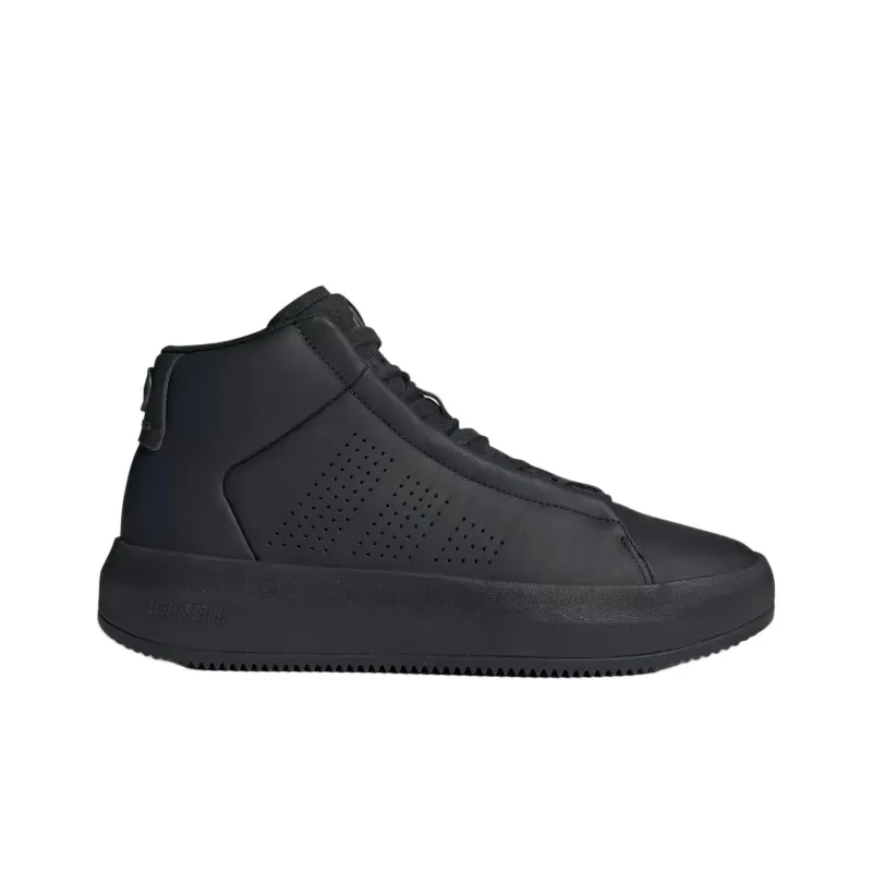 MERCEDES AMG PETRONAS FORMULA ONE TEAM x Adidas ACESMASH Anti Slip Wear Resistant Mid Top Training Shoes Unisex Black-1