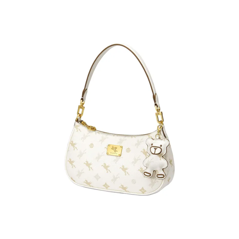 NUCELLE PVC Dumpling Bag Shoulder Bag Crossbody Bag Medium Size Women's Peachy Pink-13