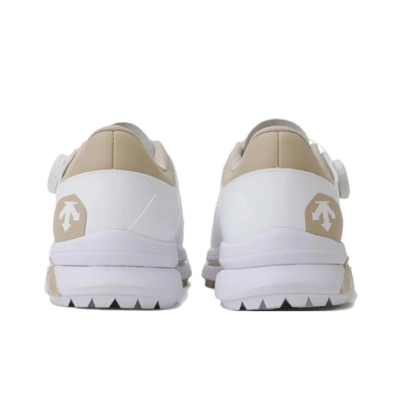 DESCENTE Anti-Slip Wear-Resistant Low-Top Golf Shoes Women's White-4