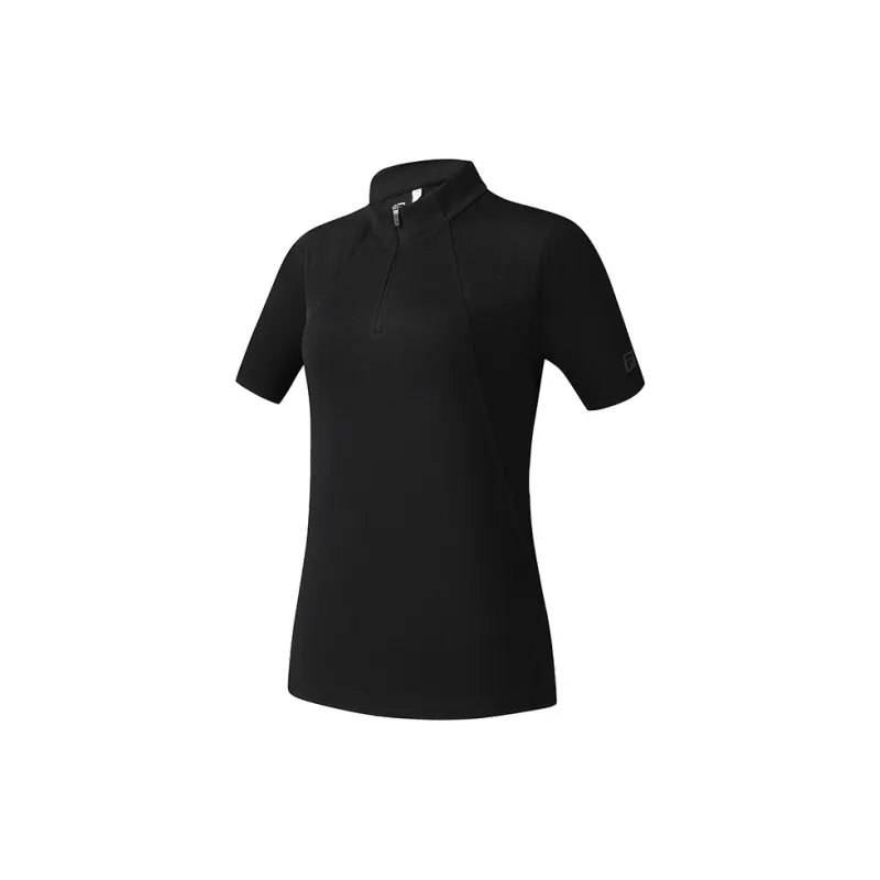 FILA Regular T Shirt Women's Pitch Black-1