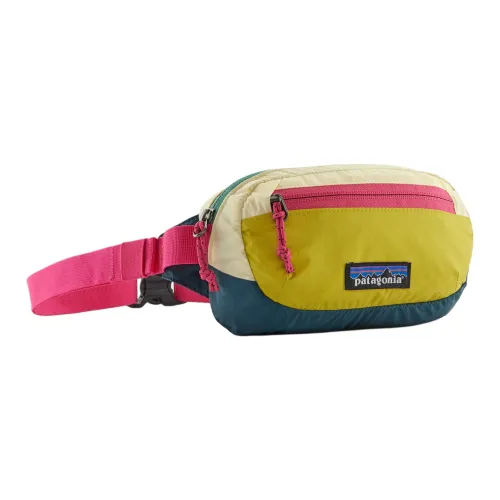 Patagonia Terravia Nylon Fanny Pack Mini Unisex Pink & Yellow