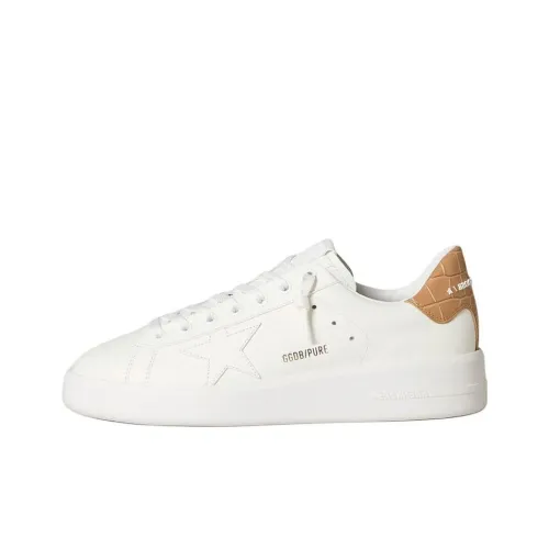 Golden Goose Purestar Low-Top Skateboard Shoes Women's White
