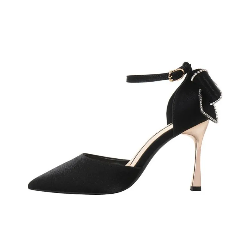 Than Than Me Slim Heel High Heels Women's-2