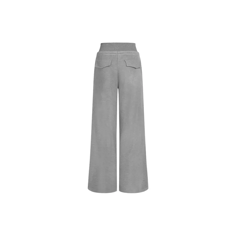 HUFFNPUFF Casual Pants Unisex Textured Heather Gray-1