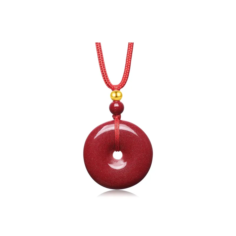 Cuiya Golden Building Necklaces Unisex-6