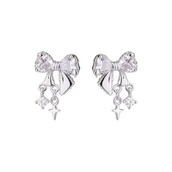 GUDUD Alloy Stud Earrings Women's