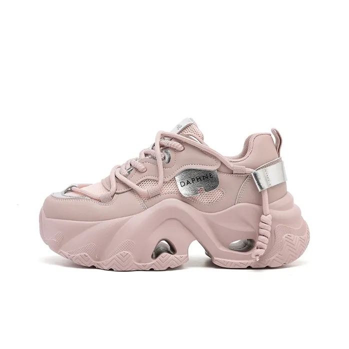 DAPHNE Anti-Slip Wear-Resistant Low-Top Chunky Sneakers Women's-7