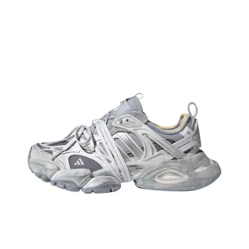 Adidas XLG RUNNER DELUXE Anti Slip Wear Resistant Low Top Chunky Sneakers Unisex Gray