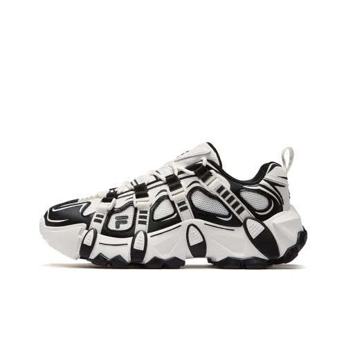 FILA FUSION EXOCET Mountains Shoes Chunky Sneakers Women's Low Top Black
