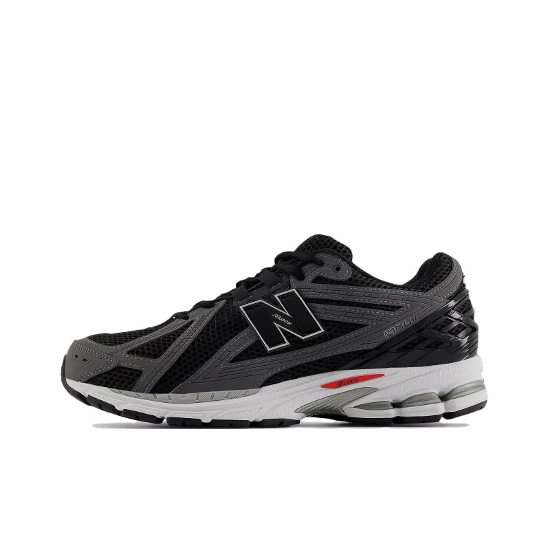 New Balance 1906R Black Team Red Castlerock-0