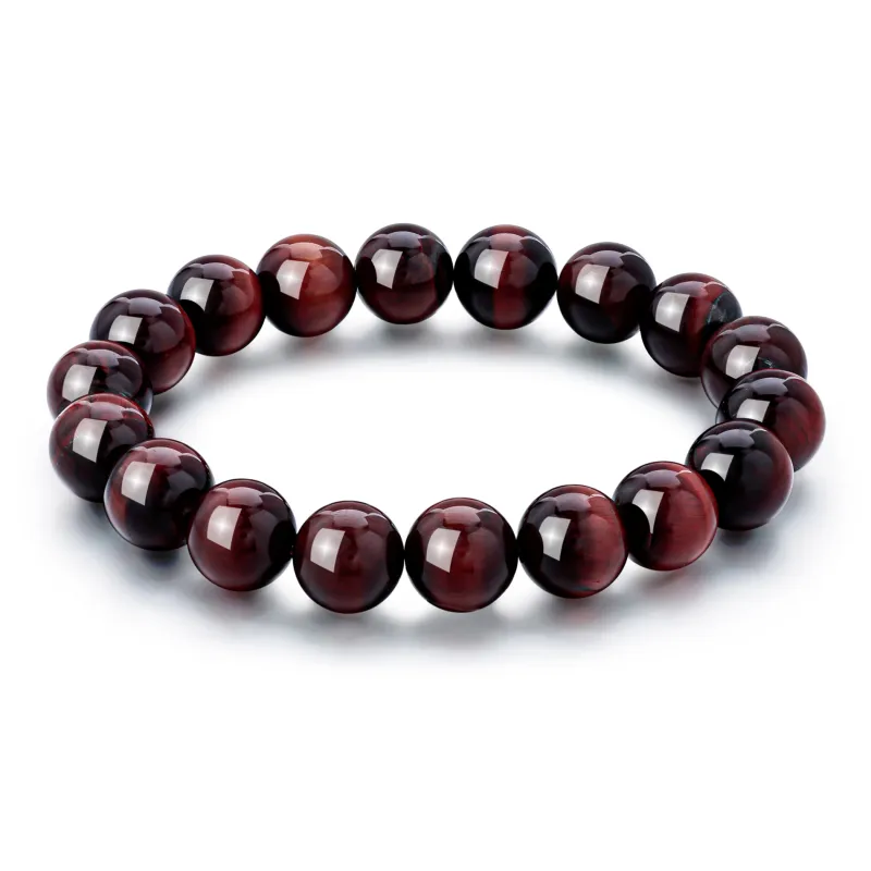 Lao Feng Xiang Tiger's Eye Stone Bracelets Men's-0