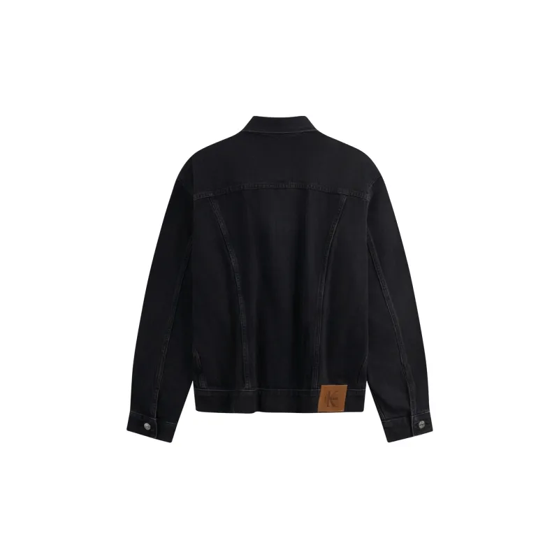CALVIN KLEIN Jackets Coats Men's Denim Black-1