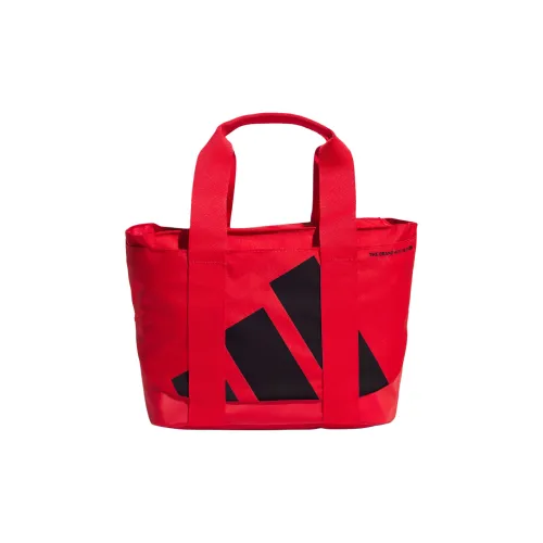 Adidas Polyester Tote Bag Shopping Bag Handbag Men's Gemstone Red