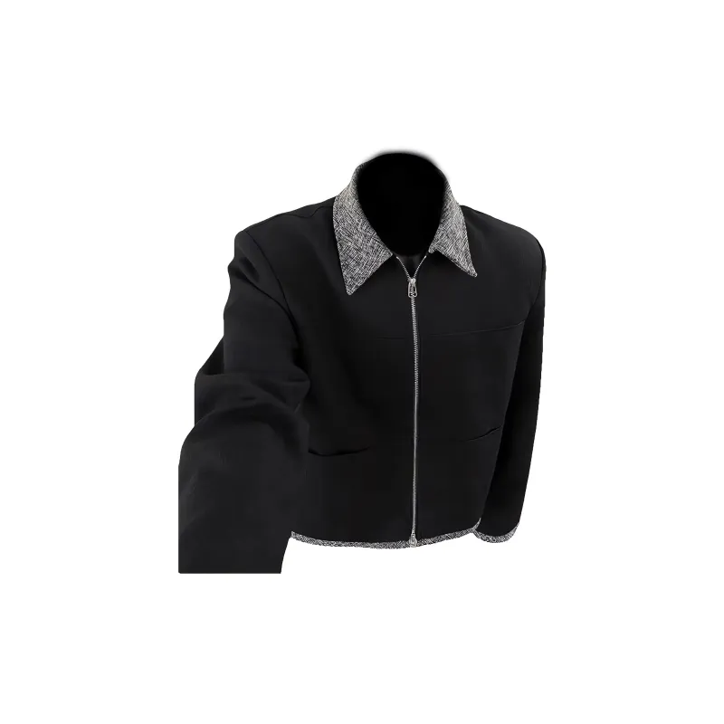 WELTER EXPERIMENT Fashion Jackets & Coats Unisex Classic Black-1