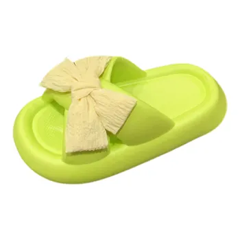 Yunpo Women's Fashion Bowknot Slippers, Summer Korean Style Sweet Style Crisscross With Slide Slipper
