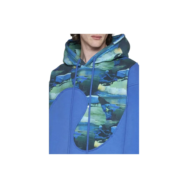 ERL Abstract print Long sleeved Hoodie-4