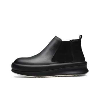 PARDASAUL Short Chelsea Boots Men's Black