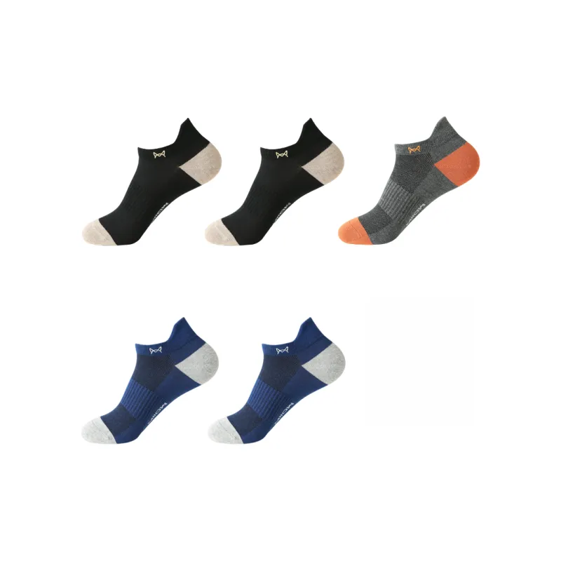MIIOW Cool One Summer Series Ankle Socks Men's 5 Pack-6