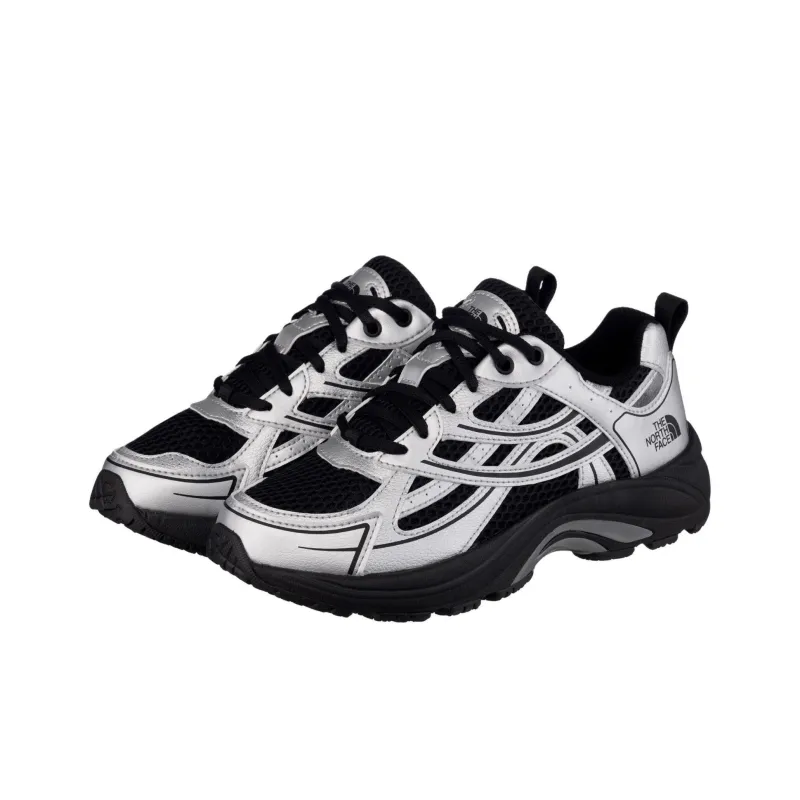THE NORTH FACE SUPER KICKS 2 Anti Slip Wear Resistant Low Top Casual Shoes Unisex Black Silver-2
